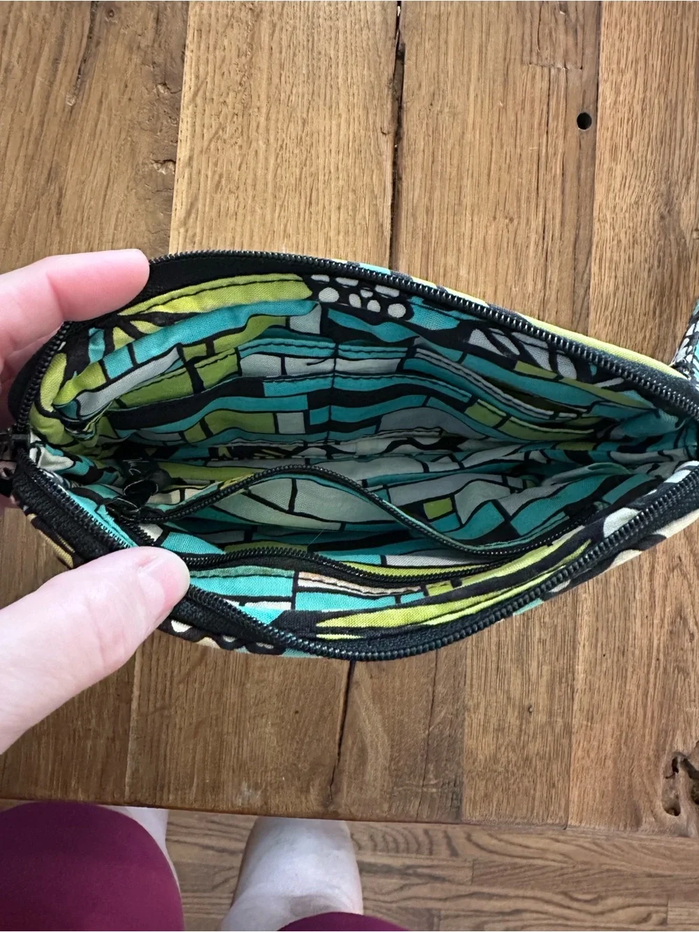 Vera Bradley Island Bloom Wristlet